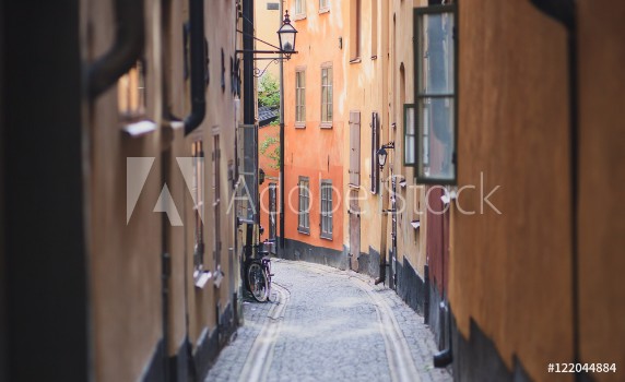 Picture of Beautiful view of Stockholm capital Gamla Stan old town Sweden